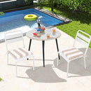 4PCS Outdoor Patio Seat Cushion Replacement with Ties by HouseOfZazla