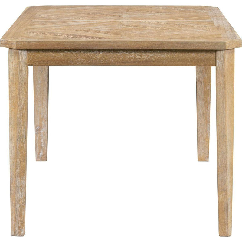 7-Piece Farmhouse Dining Set Classic Rustic Table and 6 high-back design Chairs for Dining Room, Kitchen (Natural Wood Wash)