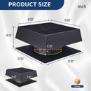 12" Flush Mount Trapezoid Solar Attic Vent with Dual Power Roof Exhaust Fan by HouseOfZazla