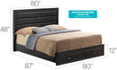 Elegant Storage Bed For Cozy Spaces by Unique Piece Furniture