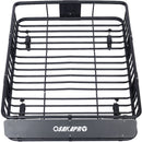 Motoring Rooftop Cargo Carrier Basket Steel Universal Fit Roof Rack by HouseOfZazla