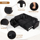 Sleeper Sofa Bed, 2 In 1 Pull Out Sofa Bed L Shape Couch With Storage Ottoman For Living Room, Bedroom Couch And Small Apartment by Unique Piece Furniture