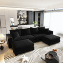 Modern Comfy Upholstered Sofa Cloud Couch & Deep Seat Couches by HouseOfZazla