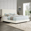 Platform Bed & Upholstered Headboard by HouseOfZazla