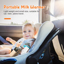 Portable Bottle Warmer with Night Light On The Go Baby Milk Warmer Milk Formula Warmer for Home Travel with 6 Heating Levels by GBruno Store