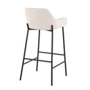 Daniella - Industrial Fixed Height Bar Stool (Set of 2) by HouseOfZazla