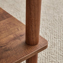 Modern 2 Tier Coffee Table With Open Storage Shelf For Living Room by HouseOfZazla
