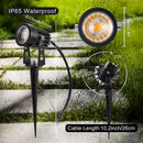 CD43 5W Waterproof LED Landscape Narrow Beam Directional Outdoor 12V Low Voltage Aluminum Spotlight by Kings Outdoor Lighting