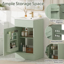 Bathroom Vanity With Sink, Cabinet With Adjustable Shelf by HouseOfZazla