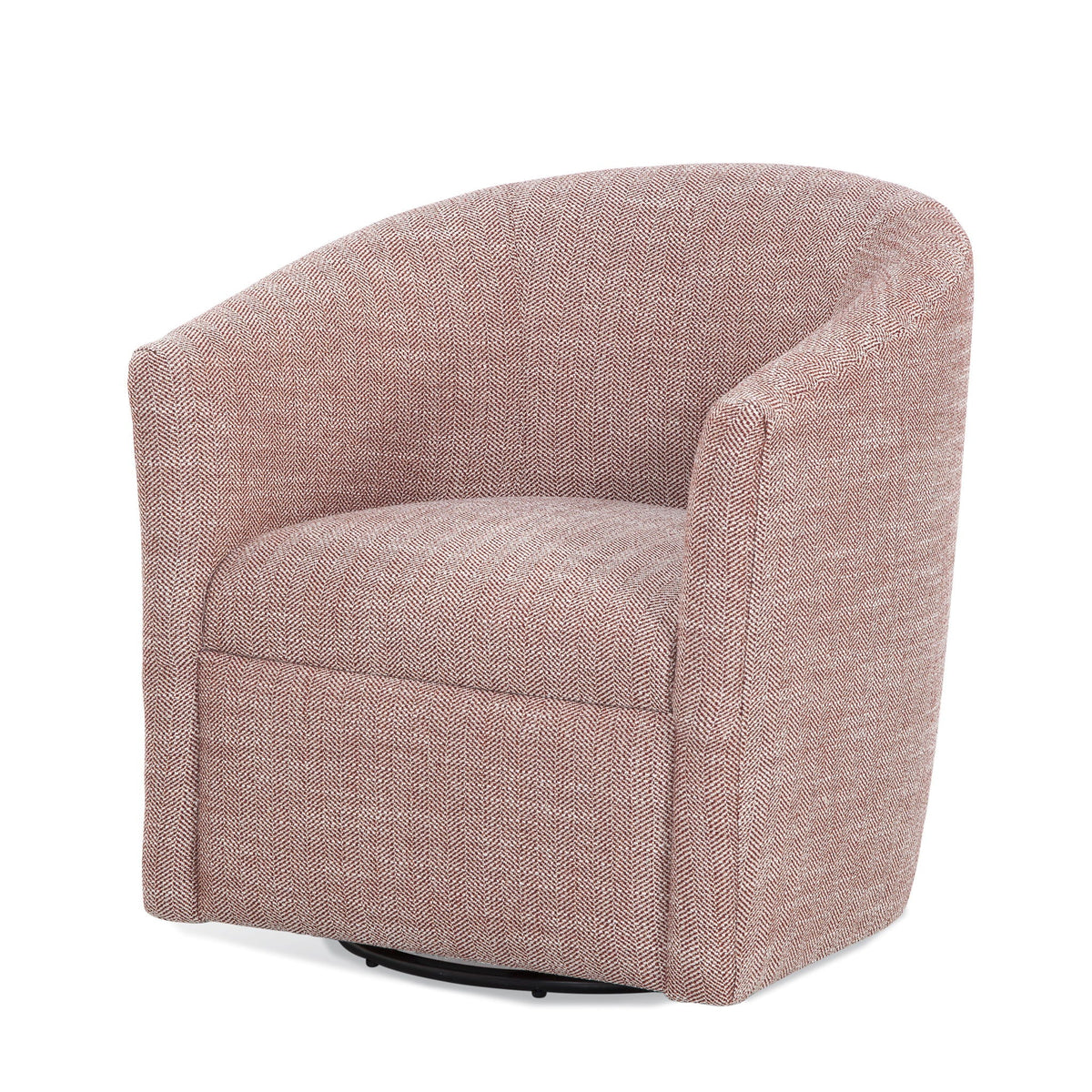 Lainey - Swivel Barrel Chair With 360 Degree Rotation, photo 2 of 17