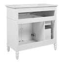 Bathroom Vanity With Sink, Freestanding Cabinet & Drawers by HouseOfZazla