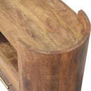 Solid Wood Valencia Sculpted Bedside