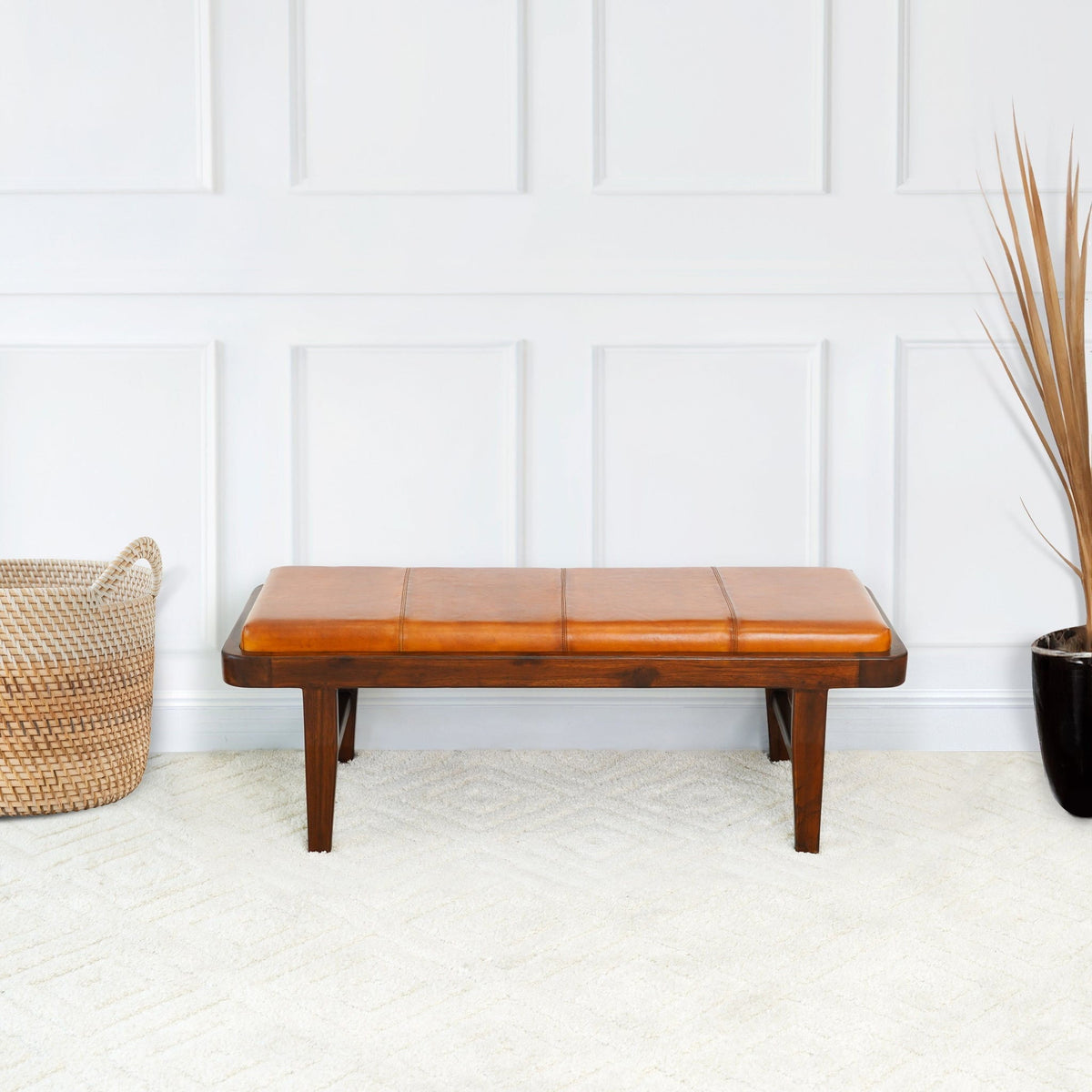 Maddox - Bench - Rustic / Tan, photo 12 of 12