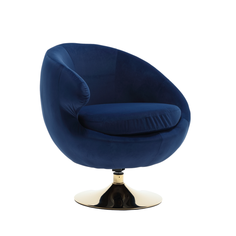 360 Degree Swivel Cuddle Barrel Accent Chairs, Round Armchairs with Wide Upholstered, Fluffy Fabric Chair for Living Room, Bedroom, Office, Waiting Rooms