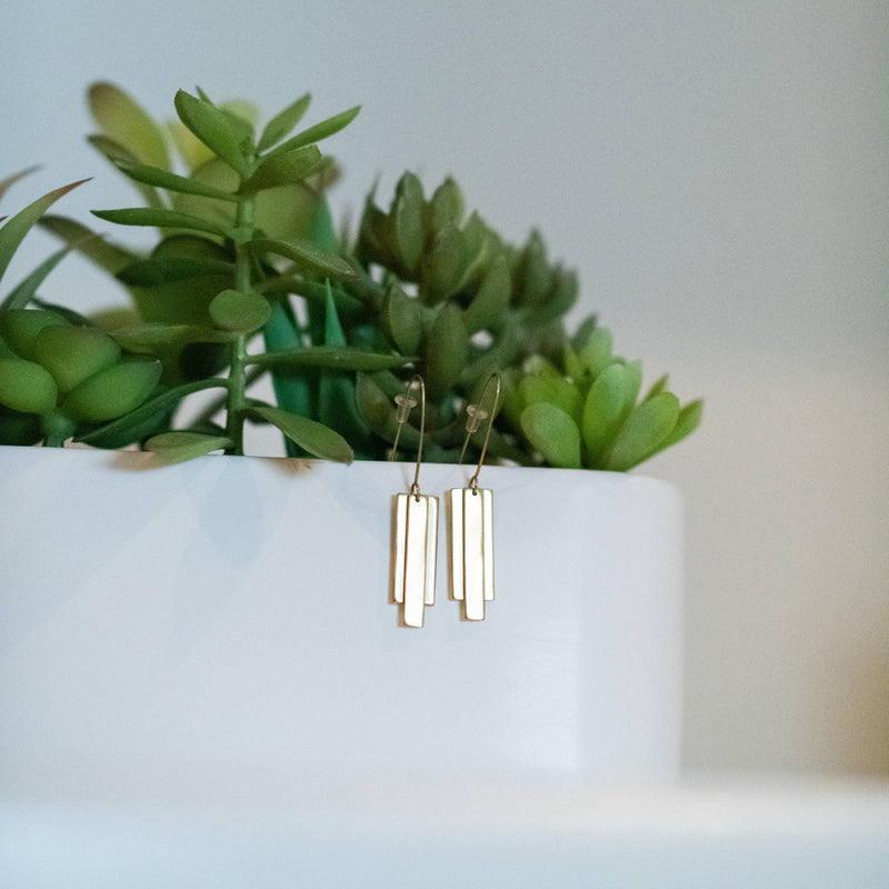 Honor Charm Threader Earrings