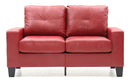 Newbury - Track Arm Loveseat For Cozy Spaces by HouseOfZazla