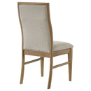 Adina Upholstered Dining Side Chair Barley (Set of 2)