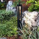CDPA53 12V Low Voltage 3W 3000K Warm White Integrated LED Rectangular Bollard Light Outdoor Aluminum Path Lighting