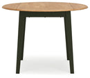 Gesthaven - Round Dining Room Drop Leaf Table by Unique Piece Furniture