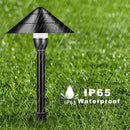 CDPA65 3W 12V Beaded Swivel Hat 3000K Warm White Integrated LED 12V Low Voltage Aluminum Path Light