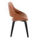 Fabrico - Mid Century Modern Comfortable Design Dining Chair (Set of 2) by HouseOfZazla