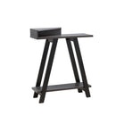 Contemporary Console Table With Two Shelves by Unique Piece Furniture