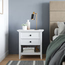 Amherst - Bedside Table, Handcrafted by HouseOfZazla