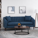 Contemporary 3 Seater Sofa With Accents by HouseOfZazla