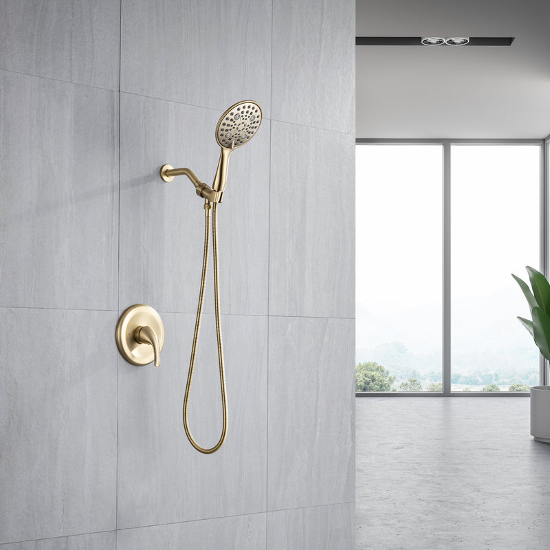 6 In. Detachable Handheld Shower Head Shower Faucet Shower System