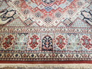 8 x11 Top Quality Veg Dye Turkish Carpet Decorative Handmade Geometric Area Rug