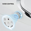 Luxury Smart Toilet With Dryer And Warm Water, Elongated Bidet Toilet With Heated Seat, With Remote Control, Led Night Light, Power Outage Flushing, Soft Close Cover - White by HouseOfZazla