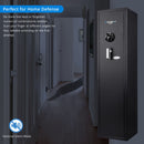 4.33 Cu Ft Biometric Keypad Rifle Safe - Black