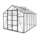Gain Height Windproof Aluminum Greenhouse with Raised Base by HouseOfZazla