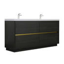 Bathin Freestanding Bathroom Vanity With Double Sinks by HouseOfZazla