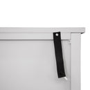 2 Door Cabinet, Suitable For Bedroom - Light Gray by HouseOfZazla