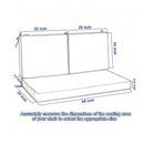 Deep Seat Waterproof Replacement Patio Chair Cushions