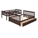 Bunk Bed With Ladders And 2 Storage Drawers by Unique Piece Furniture