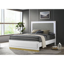 Sophia - Panel Bed With LED Headboard by HouseOfZazla