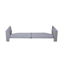 Contemporary 3 Seater Sofa With Plush Accents by HouseOfZazla