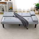 Sofa Bed With Foldable Design And Cup Holder