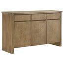 Dreydon - 3 Door Sideboard Server - Light Brown by HouseOfZazla