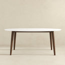 Ada - Mid-Century Modern Style Oval Dining Table by HouseOfZazla