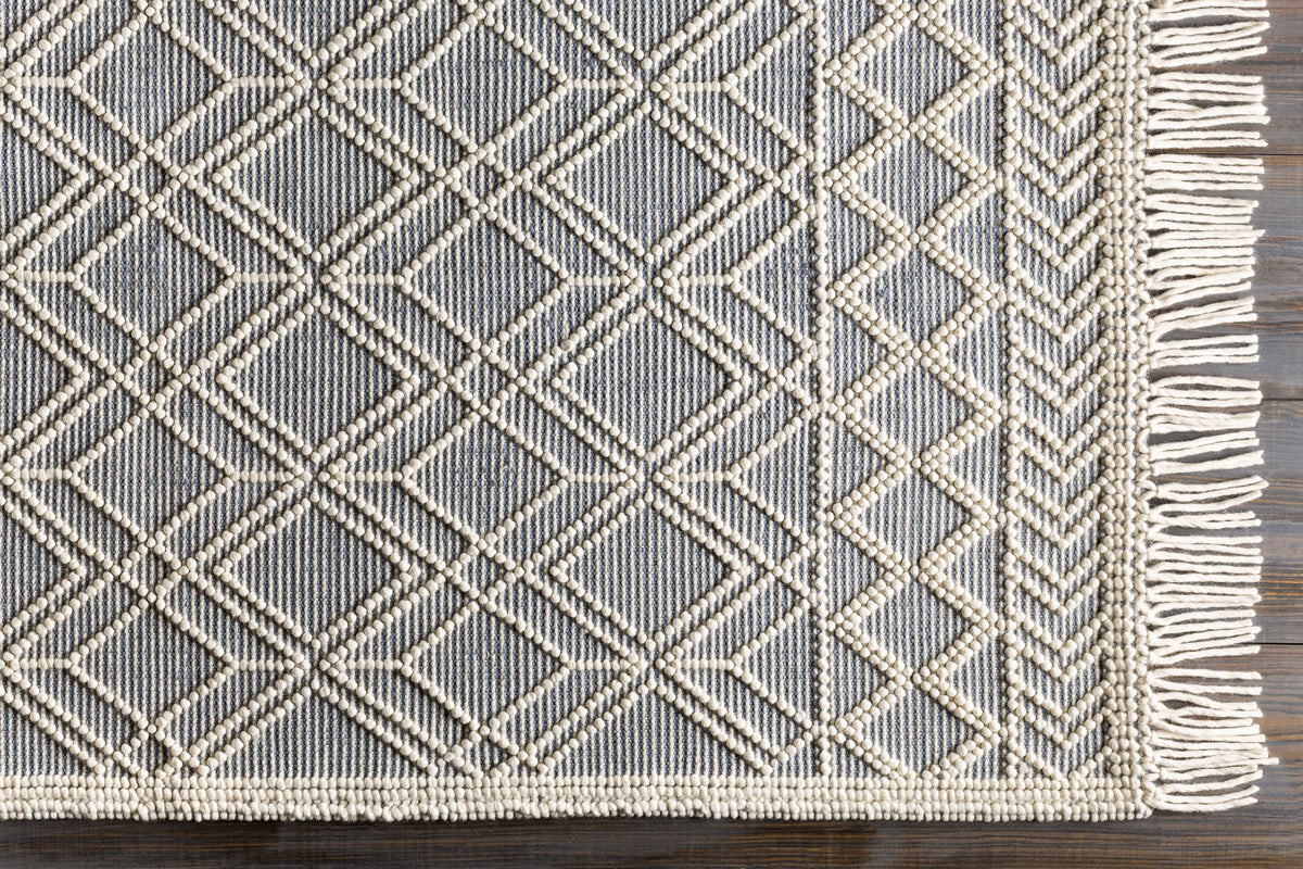 Ramsbury Ivory & Blue Area Rug, photo 4 of 8