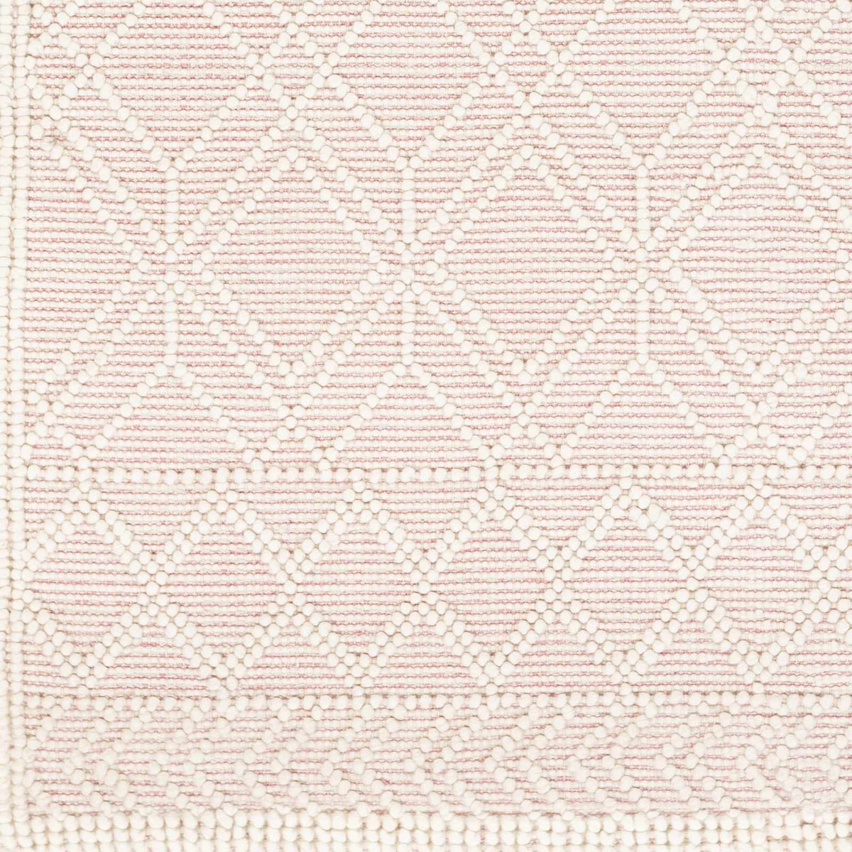 Ramsbury Pink Area Rug, sample swatch