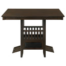 Jaden Square 47-inch Counter Height Dining Table Espresso