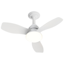 24.4" Modern Ceiling Fan with Light by HouseOfZazla
