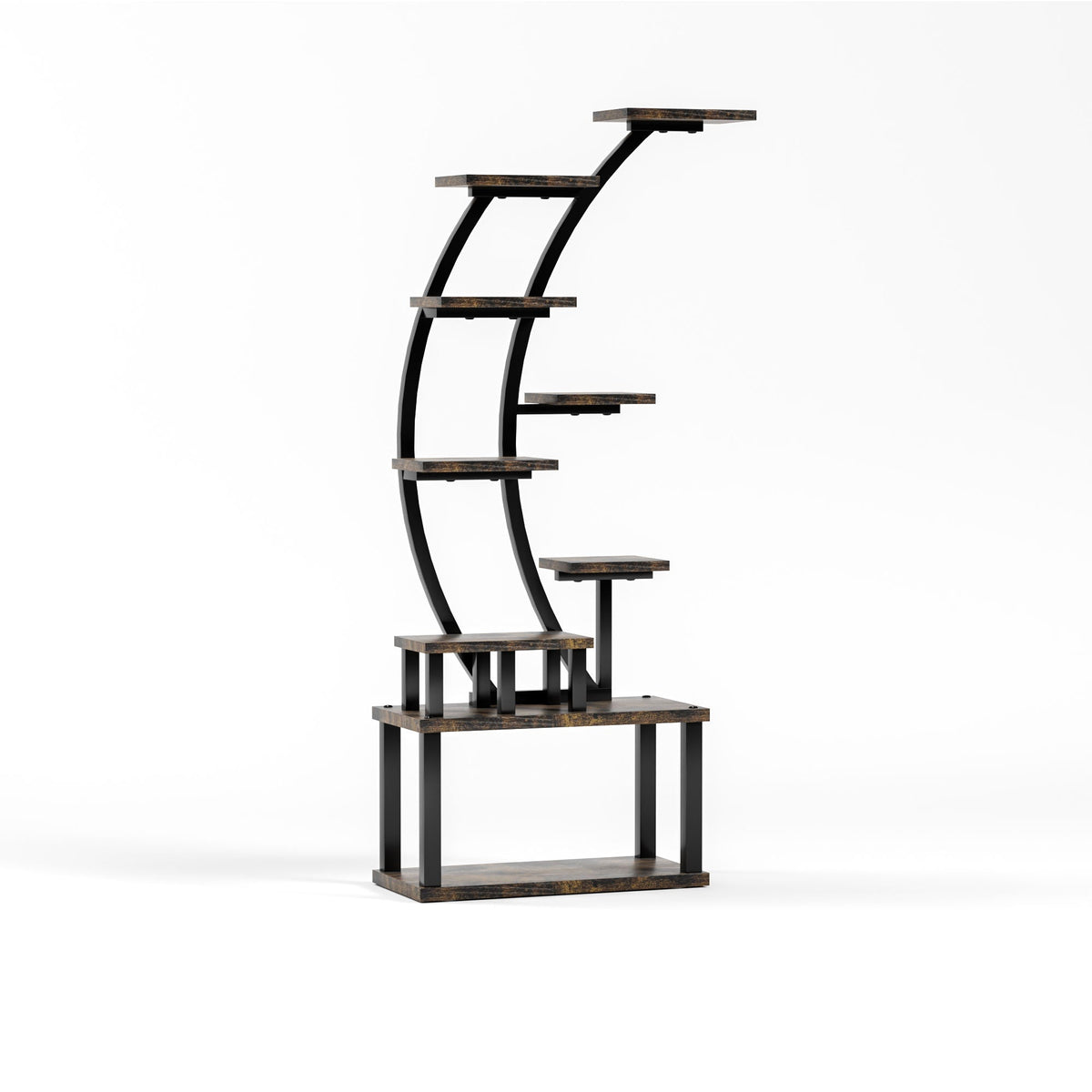 9 Tiered Indoor Plant Stand With 5 Adjustable Grow Lights, photo 23 of 29