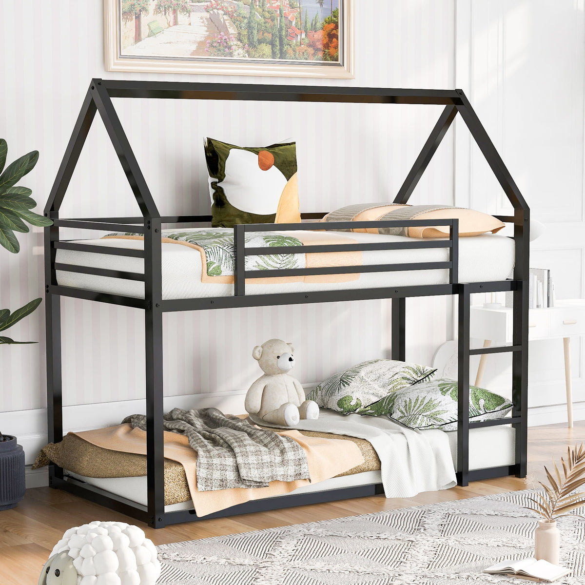 House Bunk Bed With Built In Ladder, photo 19 of 26