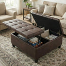 Harrison - Large Coffee Table Storage Ottoman by Unique Piece Furniture