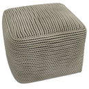 Eastmont - Outdoor / Indoor Pouf - Cream by HouseOfZazla